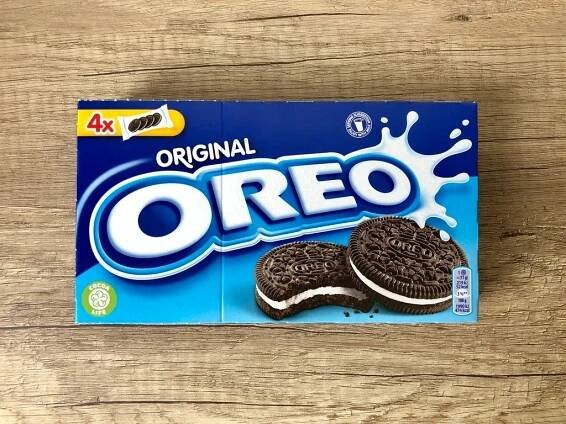 Oreo Original Kakaové sušenky s náplní s vanilkovou příchutí 176 g