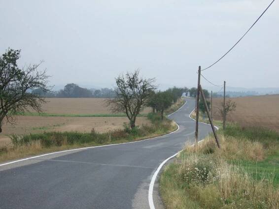 Fotografie - Silnice č. 105 Neveklov (BN)-Sedlčany (BN). - 17.09.2009