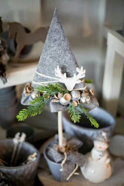 Rustic Christmas Tree Decorations