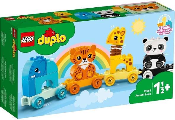 Lego 10955 DUPLO Vláček se zvířátky
