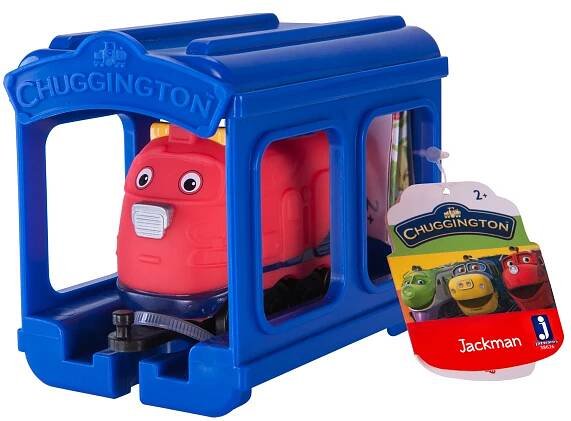 Chuggington Mašinka s garáží Jackman