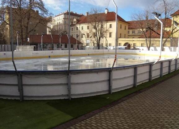 Sportovní areál Na Františku.