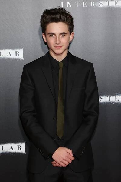 Timothée Chalamet at an event for Interstellar (2014)