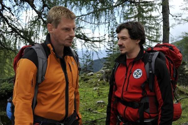 Záchranáři z hor - Nouzové přistání - Z filmu - Martin Gruber, Markus Brandl