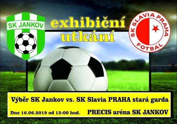 Na exhibici v Jankově dorazí stará garda Slavie Praha | Články | Jihočeský fotbal