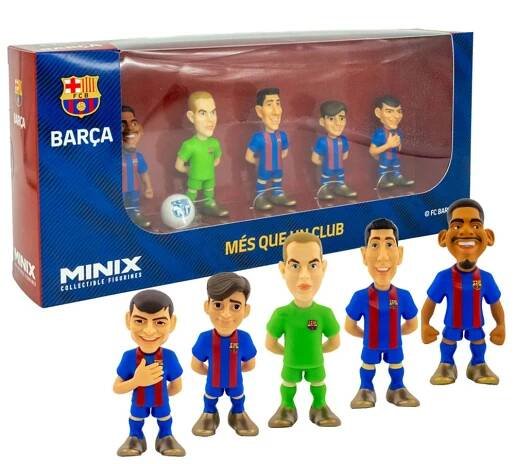 TM 04344 Barcelona C MINIX Figures 7cm 5pk