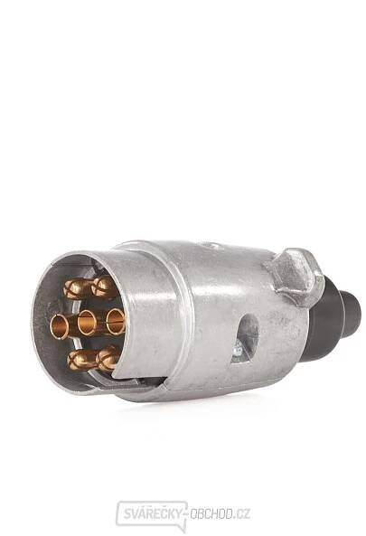 Zástrčka - konektor přívěsu 7PIN 12V (hliník) (100)