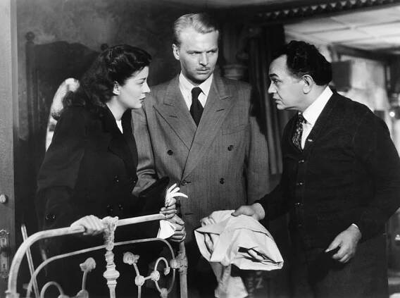 NIGHT HAS A THOUSAND EYES, Gail Russell, John Lund, Edward G. Robinson, 1948
