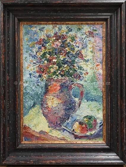 Václav Beneš_ - Zátiší s kyticí - Aukční Galerie Platýz