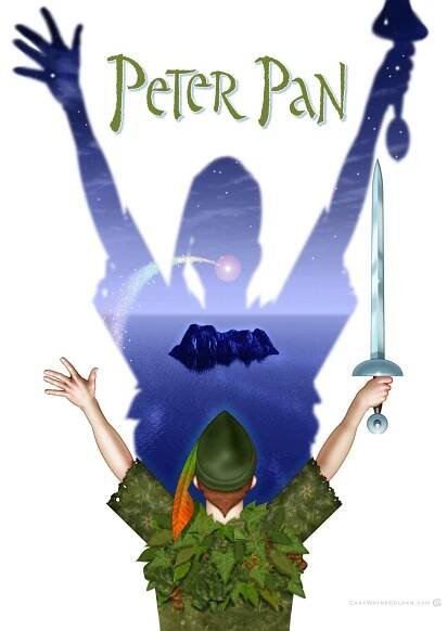 Peter Pan 8.5x11 Poster, PDF Download