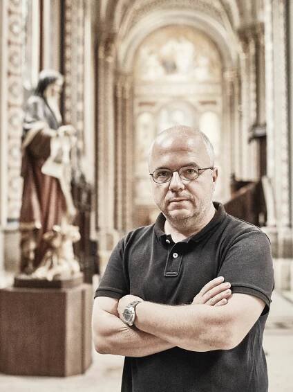 Fotograf Michal Novotný (Foto: Milan Ureš)