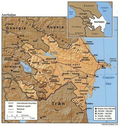 Geografie Ázerbájdžánu