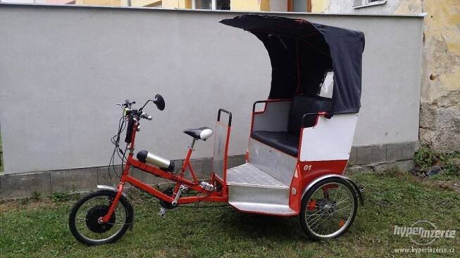 Elektro - šlapací RIKŠA - foto 1