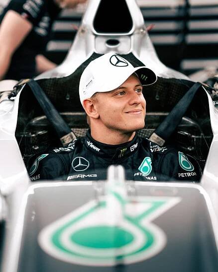 Mick Schumacher was dropped from the Haas F1 outfit after a series of crashes. Photo: @mercedesamgf1/@mickschumacher/Instagram
