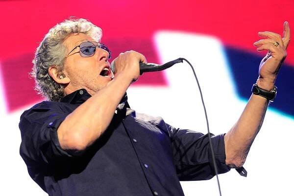 Roger Daltrey (left) and Pete Townsend of The Who at Glastonbury festival in 2015