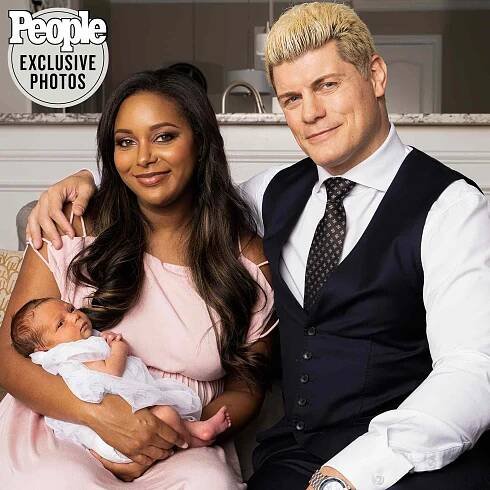 Wrestlers Brandi & Cody Rhodes Introduce Daughter Liberty Iris — See the First Pics!