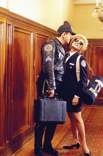 Policejní akademie 7: Moskevská mise - Z filmu - David Graf, Leslie Easterbrook