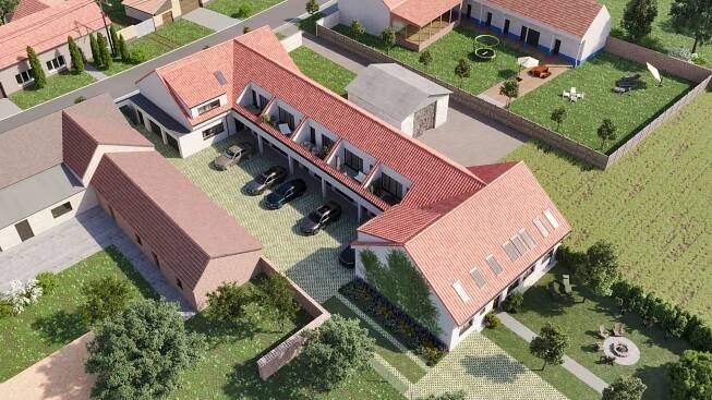 Obecní bytový dům - Mikulov projekt