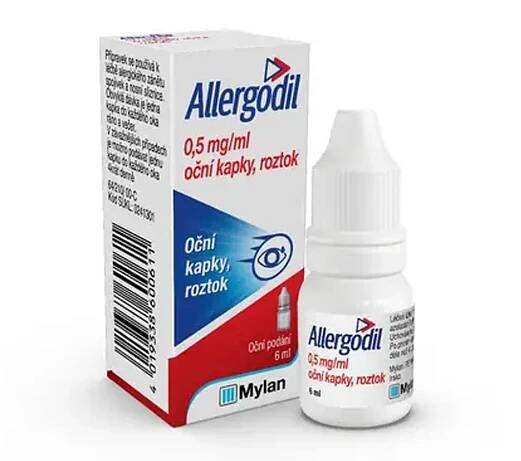 Allergodil oční kapky 6 ml