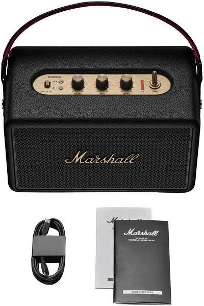 Marshall Kilburn III Black & Brass