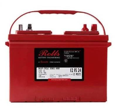 Trakční baterie 12 FS 24 Rolls 12V 85AH (12FS24 trakční baterie Rolls Battery Engineering)