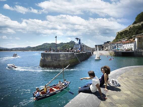 El puerto de San Sebastián