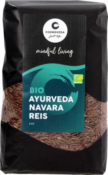 Cosmoveda Bio červená ajurvédská rýže Navara 0,5 kg