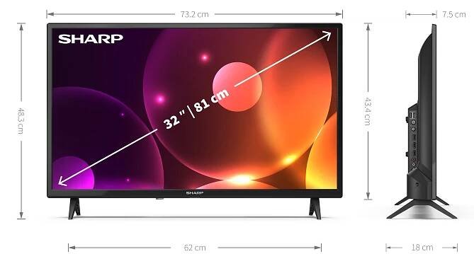 Sharp 32" LED (32FA2E)