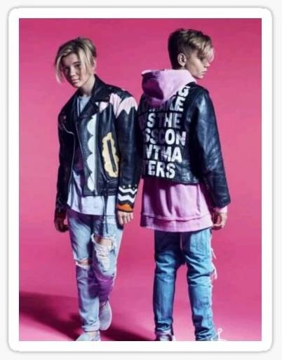"Marcus and Martinus " Sticker for Sale by janahana083