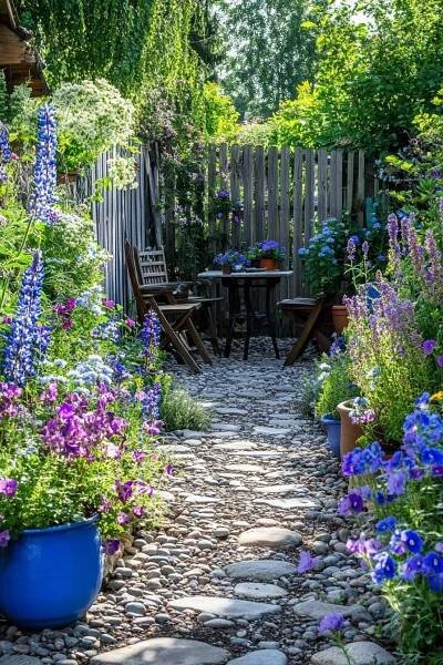 Pin by Aylene Price on Garden Time | Garden spaces, Backyard layout, Small garden design