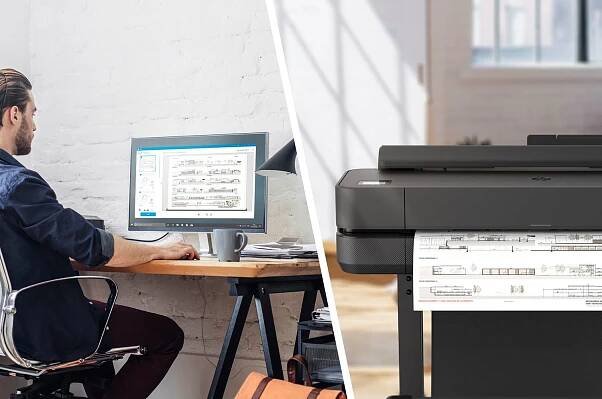 HP DESIGNJET T650 | DPI | AEC Large Format Printer Plotter, Supplies and Software
