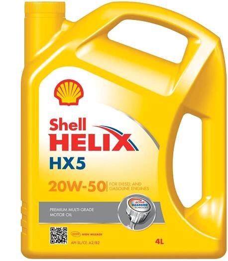 Shell Helix HX5 15W-40, 4L