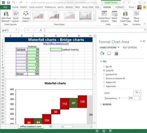MS Excel 2013 - insert vložit
