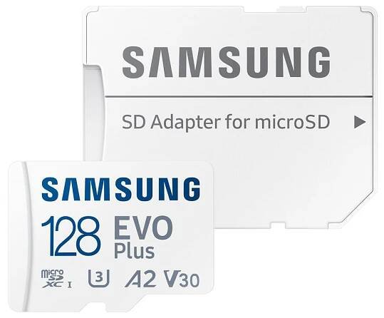 Samsung micro SDXC 128GB EVO Plus + SD adaptér - Paměťové karty - Obrázek D386000L01