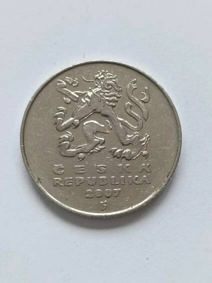 5 Kč Koruna 2007 RR Vzácná