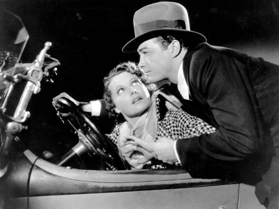 CAR 99, from left: Ann Sheridan, Dean Jagger, 1935