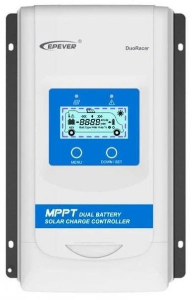 MPPT solární regulátor EPsolar 60VDC/ 10A DuoRacer - 12/24V