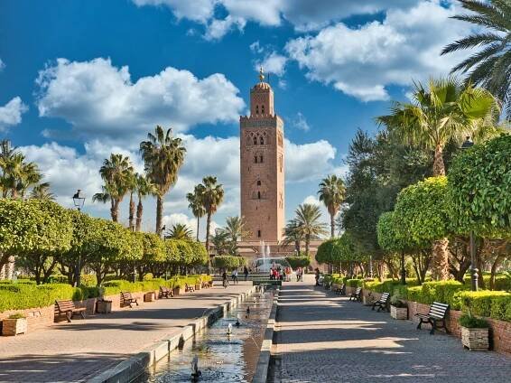 Sunrise spots in Marrakech for stunning views and soft vibes