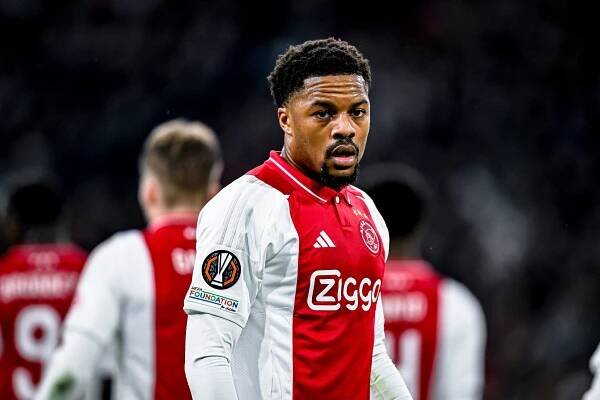 Chuba Akpom, AFC Ajax forward, during a UEFA Europa League match.