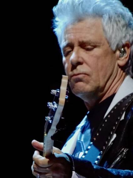 Adam Clayton close up U2 eiTour Las Vegas May 11 2018