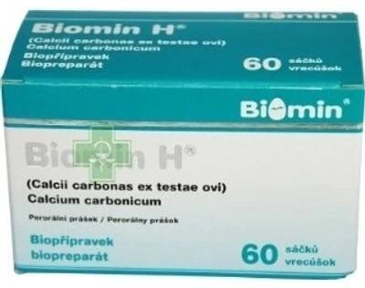 BIOMIN H POR 1110MG/15MG/1,8MG POR PLV 30X3G