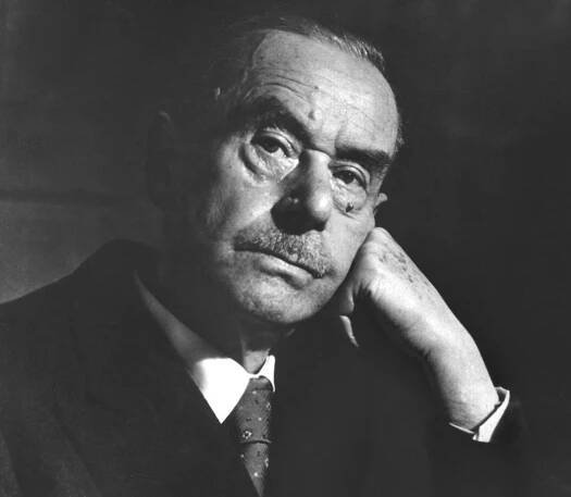 L’écrivain allemand, Thomas Mann (1875 - 1955) 