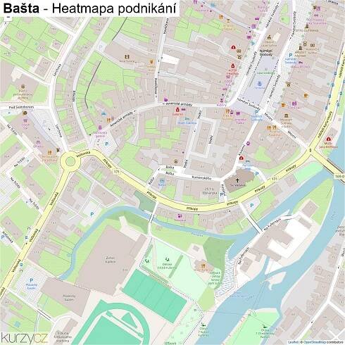 Bašta - mapy | Kurzy.cz