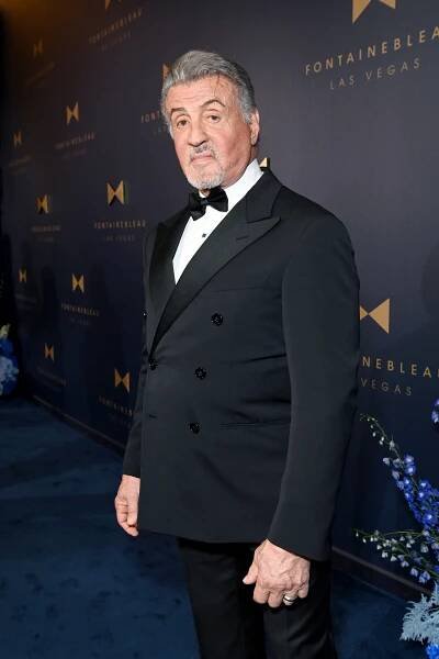 Sylvester Stallone at the Fontainebleau Las Vegas Grand Opening.