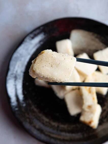 Easy Fried Silken Tofu (Vegan)