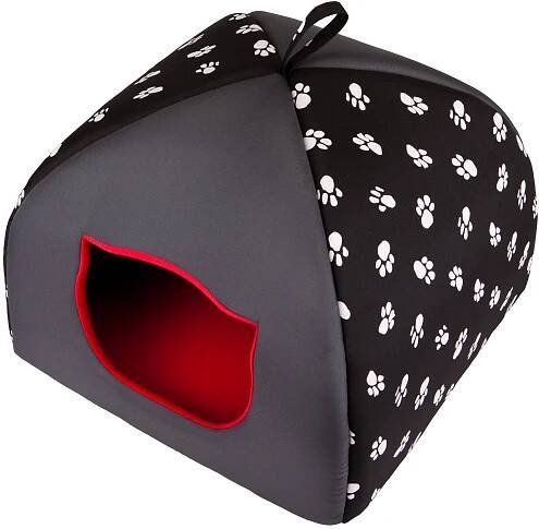 Budka pro kočky, velká budka Igloo - velikost R3: 49x49 Cm