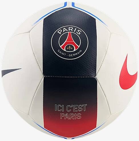 Míč Nike Pitch Paris Saint-Germain 2025/2026 - Bílá/Midnight Navy/University Red/University Red