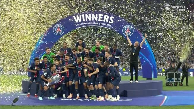 Champions League final LIVE RESULT - PSG vs Inter: French giants crowned kings of Europe for first time as Doue shines