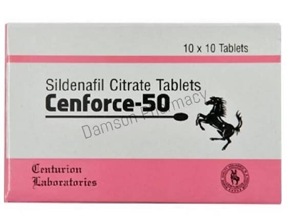 Cenforce 50mg Sildenafil Tablet