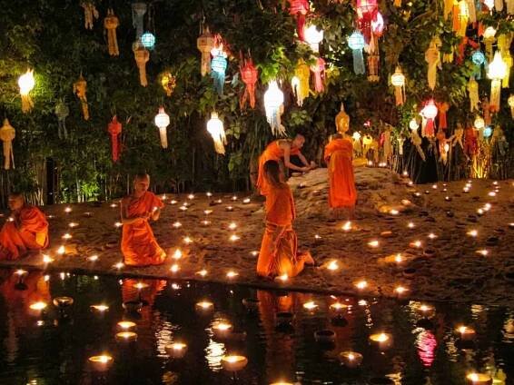 Wat Phan Tao Loy Krathong Chiang Mai – TIMEtoMOSEY